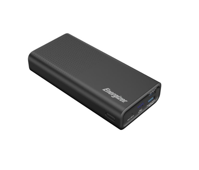 Зовнішній акумулятор ENERGIZER UE20012PQ - 20000 mAh Li-pol+TYPE-C PD (Black)